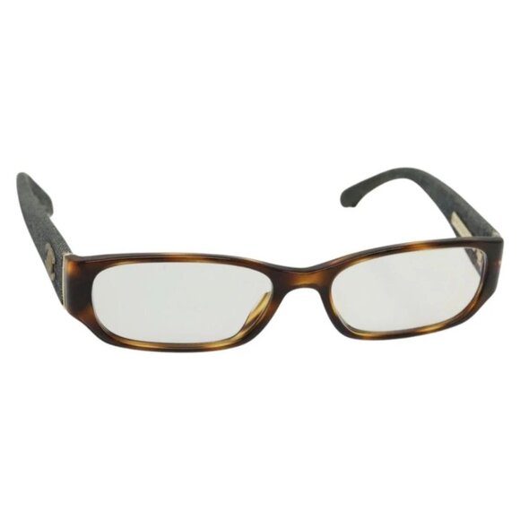 CHANEL Glasses Denim Brown CC Auth bs28253 - Picture 1 of 16